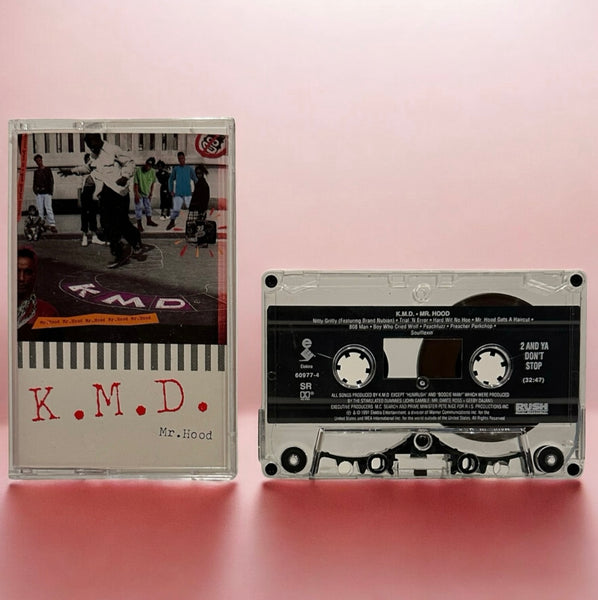 •K.M.D. - MR. HOOD• ~1991 OG PRESSING~ (CASSETTE TAPE)
