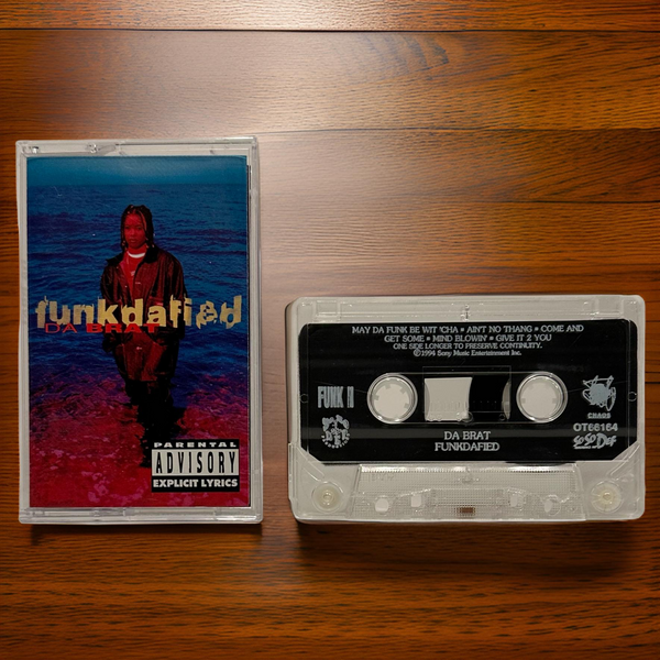 •DA BRAT ~ FUNKDAFIED• ~1994 OG PRESSING~ (CASSETTE TAPE)