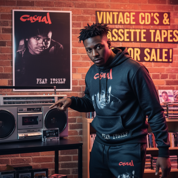 •CASUAL - FEAR ITSELF• ~1994 OG PRESSING~ (CASSETTE TAPE)