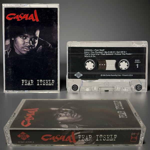 •CASUAL - FEAR ITSELF• ~1994 OG PRESSING~ (CASSETTE TAPE)