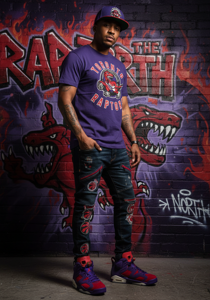 *TORONTO RAPTORS* Original Fit Snapback Hats by Mitchell & Ness
