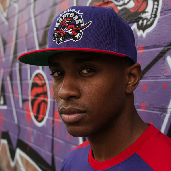 *TORONTO RAPTORS* Original Fit Snapback Hats by Mitchell & Ness