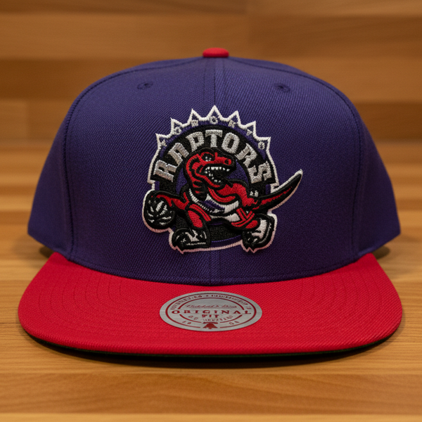 *TORONTO RAPTORS* Original Fit Snapback Hats by Mitchell & Ness