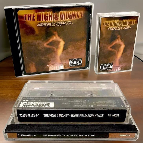 •THE HIGH & MIGHTY - HOME FIELD ADVANTAGE• (1999) (CASSETTE & CD AVAILABLE) (ORIGINAL PRESSINGS)