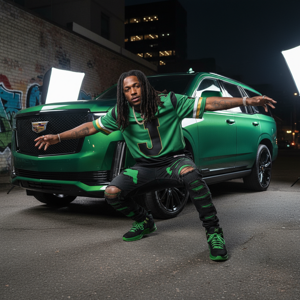 *NEW YORK JETS* ~Gang-Green~ football jerseys by IMP