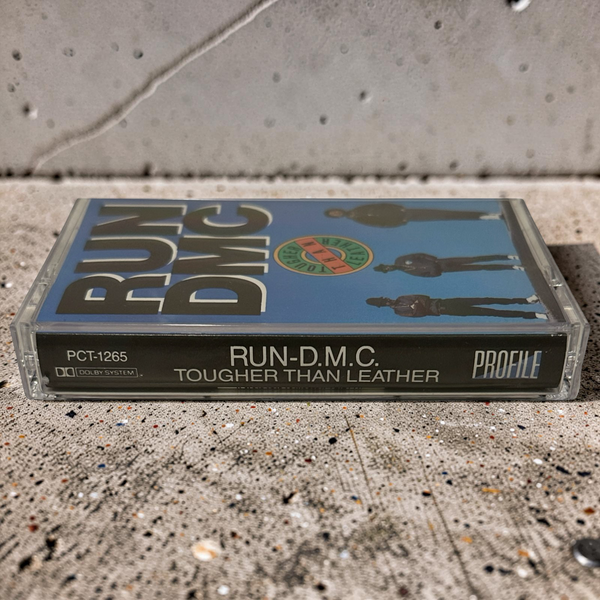 •RUN DMC ~ TOUGHER THAN LEATHER• ~1988 OG PRESSING~ (CASSETTE TAPE)