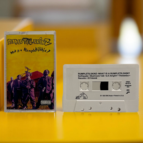 •RUMPLETILSKINZ ~ WHAT IS A RUMPLETILSKINZ?• ~1993 OG PRESSING~ (CASSETTE TAPE)