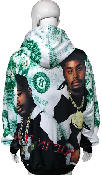 ^PAID IN FULL^ 1987 ALBUM COVER PULLOVER HOODIE (FLEECE LINED)