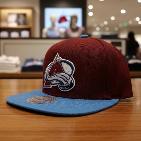 *Colorado Avalanche* ~Adjustable Fit SnapBack Hats by Mitchell & Ness~