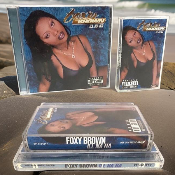 •FOXY BROWN - ILL NA NA• (1996) (CASSETTE & CD AVAILABLE) (ORIGINAL PRESSINGS)