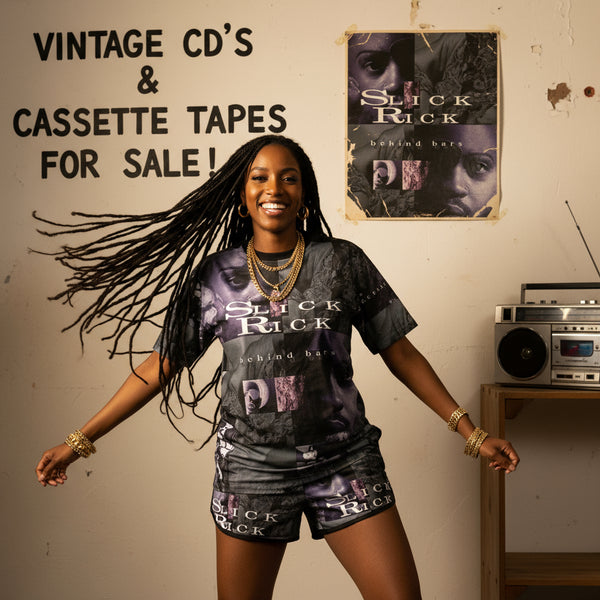 •SLICK RICK - BEHIND BARS• ~1994 OG PRESSING~ (CASSETTE TAPE)