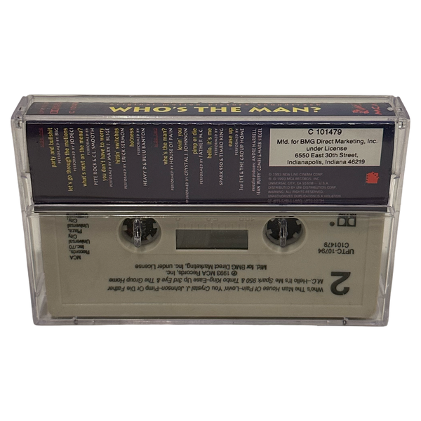 •WHO’S THE MAN? ~ ORIGINAL MOTION PICTURE SOUNDTRACK• ~1993 OG PRESSINGS~ (CD & CASSETTE TAPE)