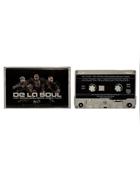 •DE LA SOUL - ART OFFICIAL INTELLIGENCE ///:MOSAIC THUMP• ~2000 OG PRESSING~ (CASSETTE TAPE)