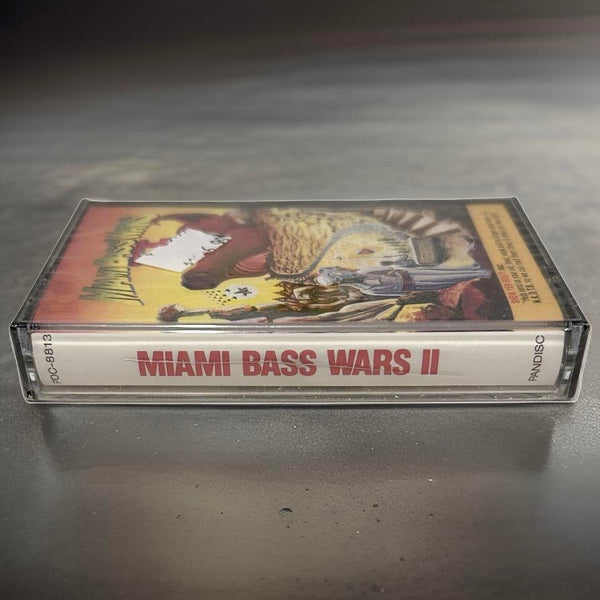 •MIAMI BASS WARS ll ~ COMPILATION• (1991 ORIGINAL PRESSING) (CASSETTE TAPE) (SEALED)