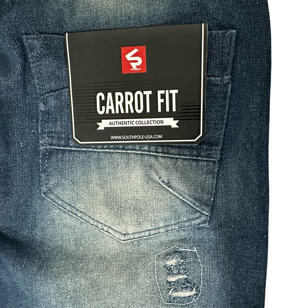 *SOUTHPOLE* ~Ripped Denim Jeans~ (34” Waist 32” Leg)