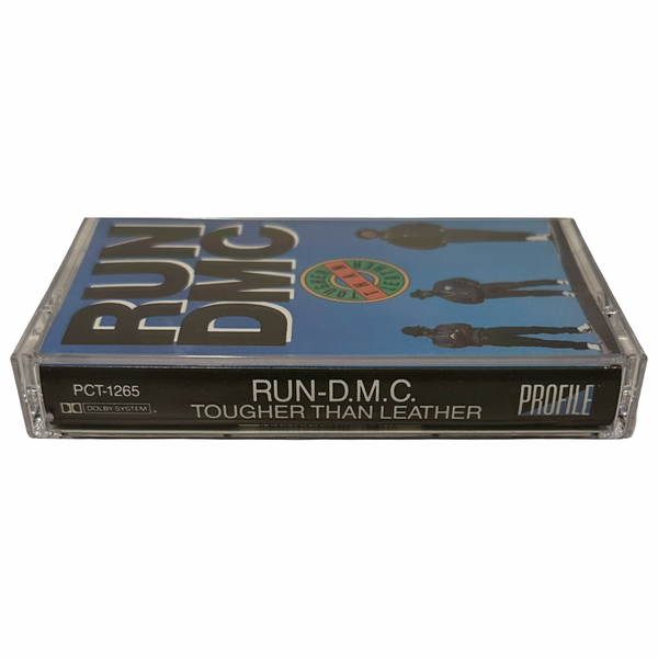 •RUN DMC - TOUGHER THAN LEATHER• ~1988 OG PRESSING~ (CASSETTE TAPE)