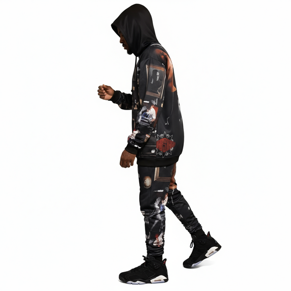 •DAILY OPERATION• ~1992 ALBUM COVER~ JOGGER SWEATSUIT (WITH MASK) (1 OF 1)