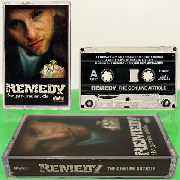 •REMEDY - THE GENUINE ARTICLE• ~2001 OG PRESSING~ (CASSETTE TAPE)
