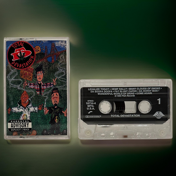 •TOTAL DEVASTATION ~ TOTAL DEVASTATION• ~1993 OG PRESSING~ (CASSETTE TAPE)
