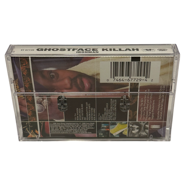 •GHOSTFACE KILLAH - IRONMAN• ~1996 OG PRESSINGS~ (CD & CASSETTE TAPE)