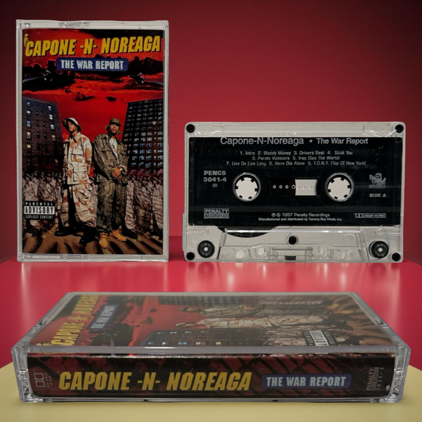 •CAPONE -N- NOREAGA• ~1997 OG PRESSING~ (CASSETTE TAPE)