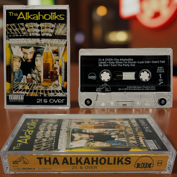 •THA ALKAHOLIKS ~ 21 & OVER• ~1993 OG PRESSING~ (CASSETTE TAPE)