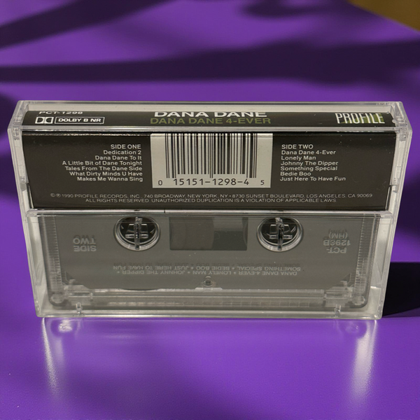 •DANA DANE - DANA DANE 4-EVER• ~1990 OG PRESSING~ (CASSETTE TAPE)