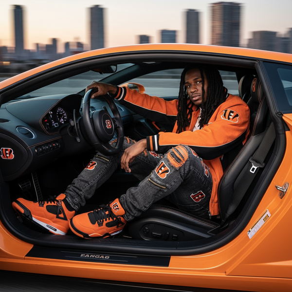 *CINCINNATI BENGALS* ~FULL LEATHER JACKET~