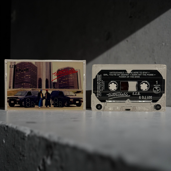 •E.Z.B. & D.J. LOS - UNTOUCHABLE• ~1988 OG PRESSING~ (CASSETTE TAPE)