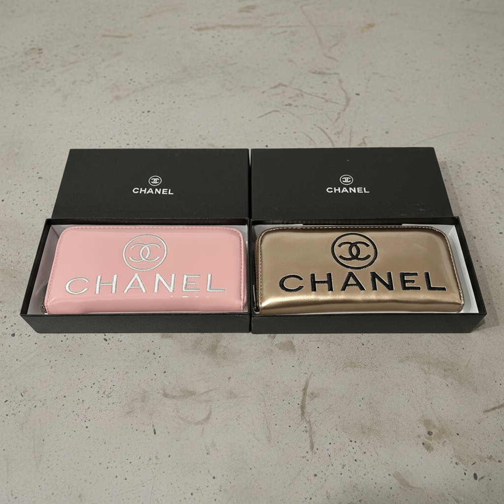 *Luxury* •Single zip women’s wallets•