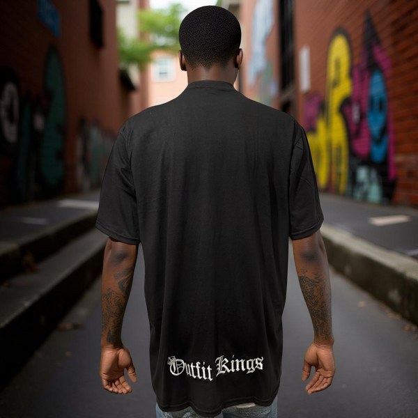 •GOODFELLAS ~ “Pink Cadillac” Luxury big print tees (Cotton Blends) (UP TO 5XL)