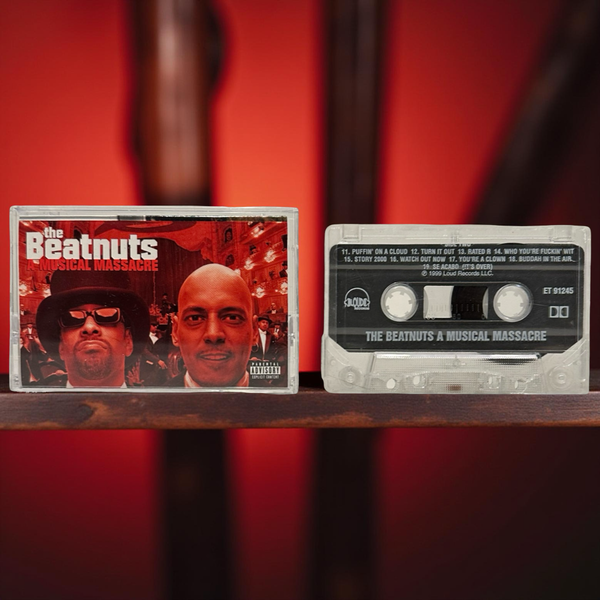 •THE BEATNUTS - A MUSICAL MASSACRE• ~1999 OG CANADIAN PRESSING~ (CASSETTE TAPE)