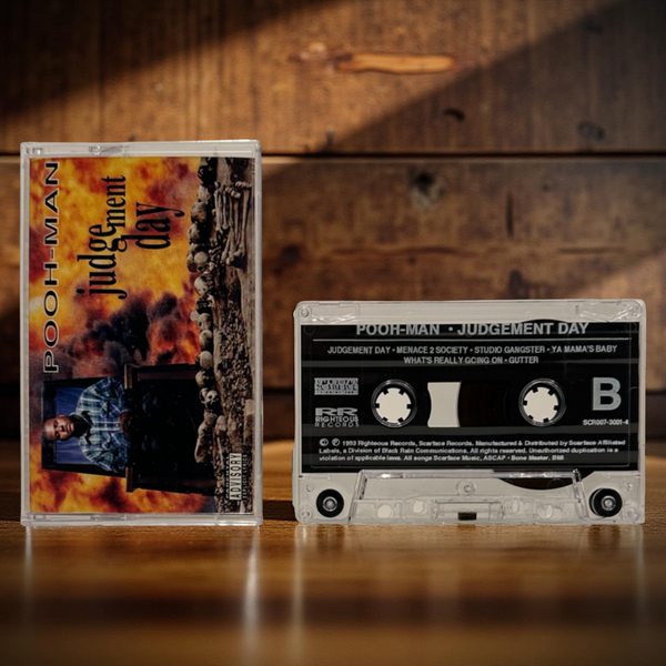 •POOH-MAN - JUDGEMENT DAY• ~1993 OG PRESSING~ (CASSETTE TAPE)