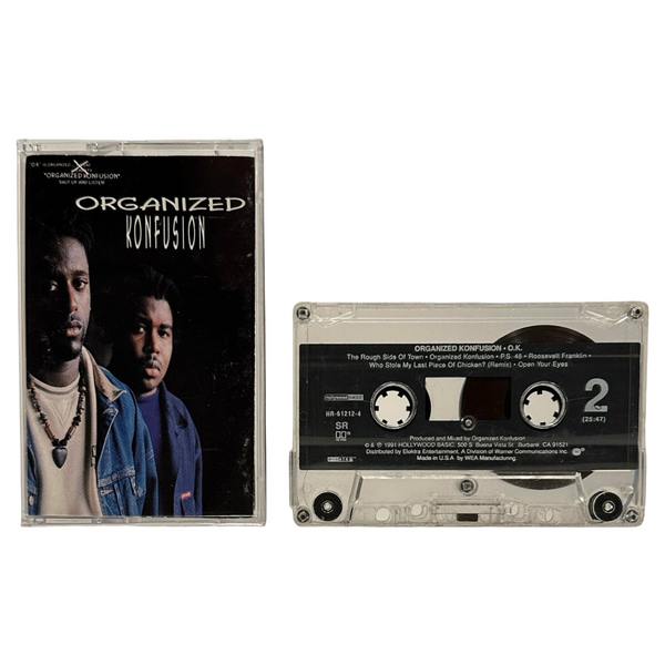 •ORGANIZED KONFUSION - ORGANIZED KONFUSION• ~1991 OG PRESSING~ (CASSETTE TAPE)