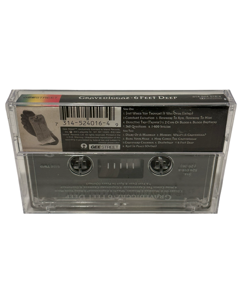 •GRAVEDIGGAZ - 6 FEET DEEP• ~1994 OG PRESSINGS~ (CD & CASSETTE TAPE)
