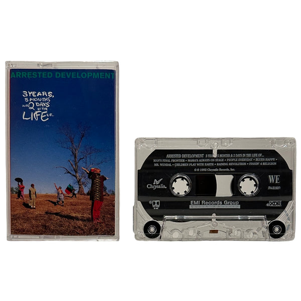 •ARRESTED DEVELOPMENT - 3 YEARS, 5 MONTHS & 2 DAYS IN THE LIFE OF…• ~1992 OG PRESSINGS~ (CD & CASSETTE TAPE)