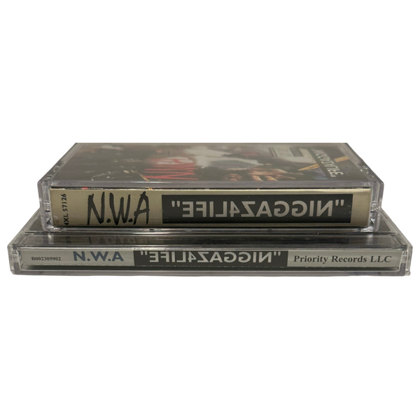 •N.W.A - “EFIL4ZAGGIN”• ~1991 OG PRESSINGS~ (CD & CASSETTE TAPE)