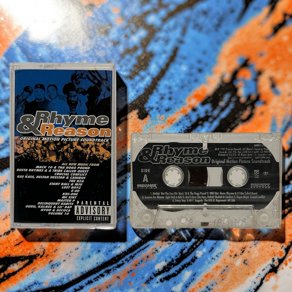 •RHYME & REASON ~ ORIGINAL MOTION PICTURE SOUNDTRACK• ~1997 OG PRESSING~ (CASSETTE TAPE)