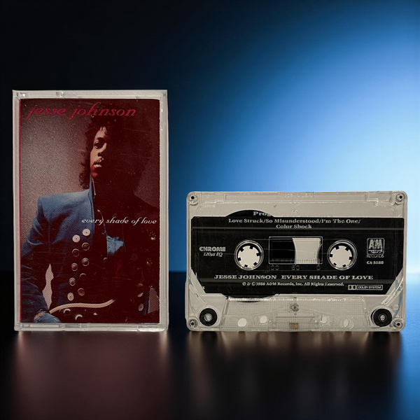 •JESSE JOHNSON - EVERY SHADE OF LOVE• ~1988 OG PRESSING~ (CASSETTE TAPE)