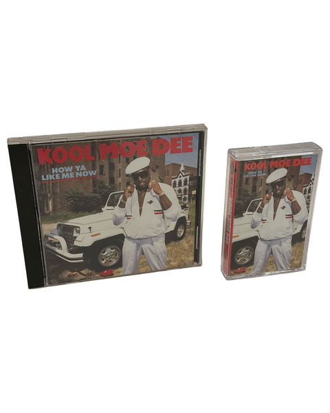 •KOOL MOE DEE - HOW YA LIKE ME NOW• ~1987 OG PRESSINGS~ (CD & CASSETTE TAPE)
