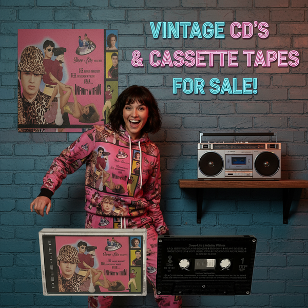 •DEEE-LITE - INFINITY WITHIN• ~1992 OG CANADIAN PRESSING~ (CASSETTE TAPE) (BLACK SHELL)