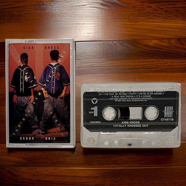 •KRIS KROSS ~ TOTALLY KROSSED OUT• ~1992 OG PRESSING~ (CASSETTE TAPE) (1)