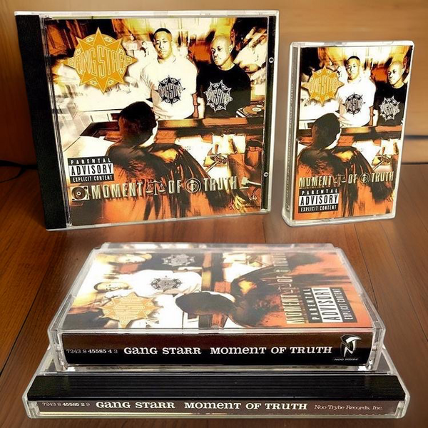 •GANG STARR - MOMENT OF TRUTH• (1998) (CASSETTE & CD AVAILABLE) (ORIGINAL PRESSINGS)