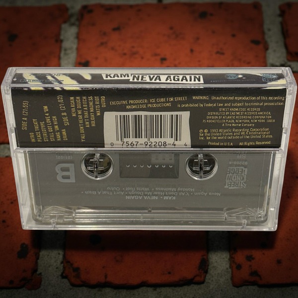 •KAM - NEVA AGAIN• ~1993 OG PRESSING~ (CASSETTE TAPE)
