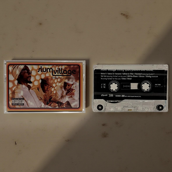 •SLUM VILLAGE - TRINITY (PAST, PRESENT & FUTURE) ~2002 OG PRESSING~ (CASSETTE TAPE)