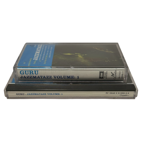 •GURU - JAZZMATAZZ VOL. 1• ~1993 OG CANADIAN PRESSINGS~ (CD & CASSETTE TAPE)