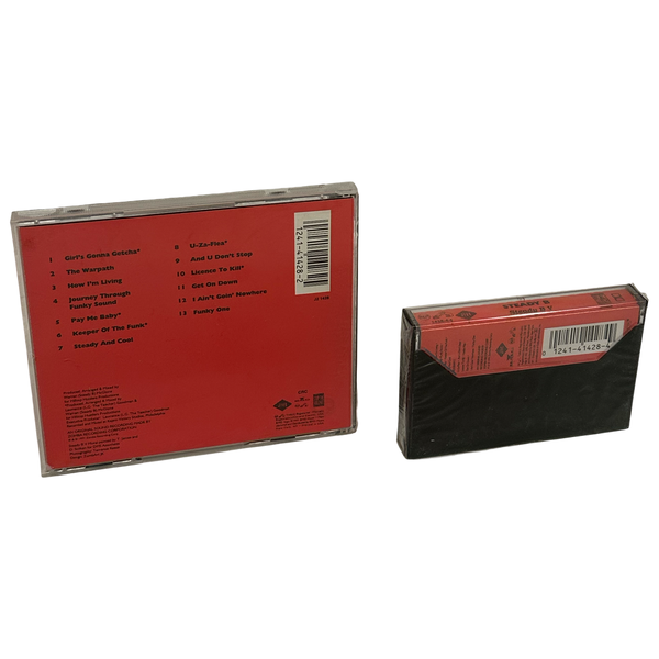 •STEADY B - STEADY B V• ~1991 OG PRESSINGS~ (CD & CASSETTE TAPE)