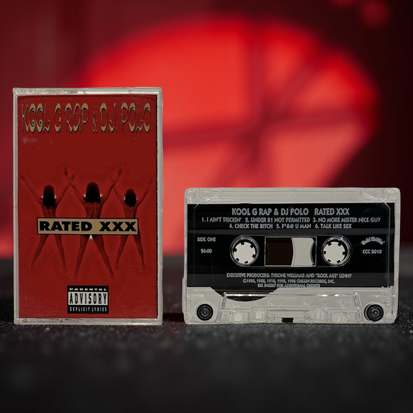 •KOOL G RAP & DJ POLO - RATED XXX• ~1996 OG PRESSING~ (CASSETTE TAPE)
