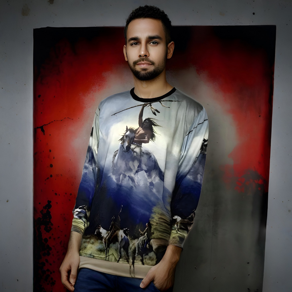 ^WARRIOR SPIRIT^ ~ARTIST RENDITION~ LONG SLEEVE TEES