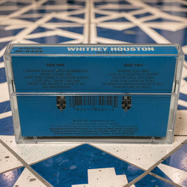 •WHITNEY HOUSTON ~ WHITNEY• ~1987 OG CANADIAN PRESSINGS~ (CD & CASSETTE TAPE)